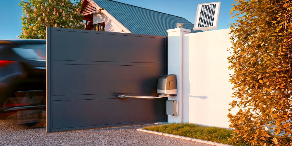 Motorisations de portail solaires