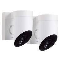 Lot de 2 Somfy Outdoor Camera 2 - Blanche