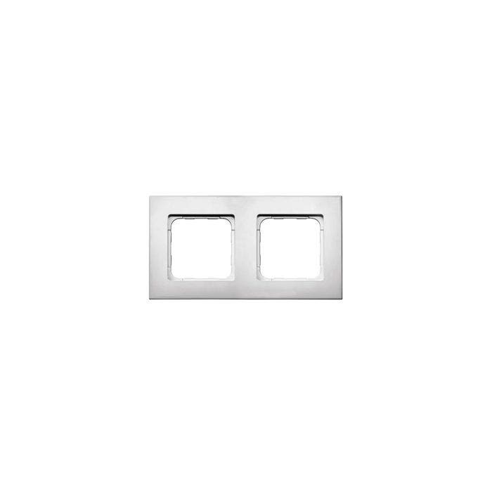 Cadre double blanc