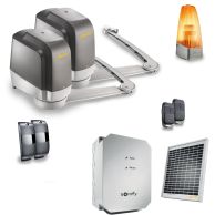 Motorisation Lockyvia Essential pour portail battant solaire