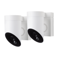 Pack de 2 x Somfy Outdoor Camera blanches