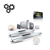 Motorisation Exavia Star à vis pour portail battant + visiophone
