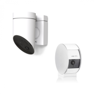 Lot Somfy Indoor + Outdoor Camera blanche