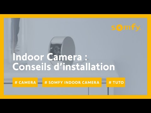Somfy 2401507 - Indoor Camera, Volet Motorisé, Détecteur de Mouvement &  vision nocturne