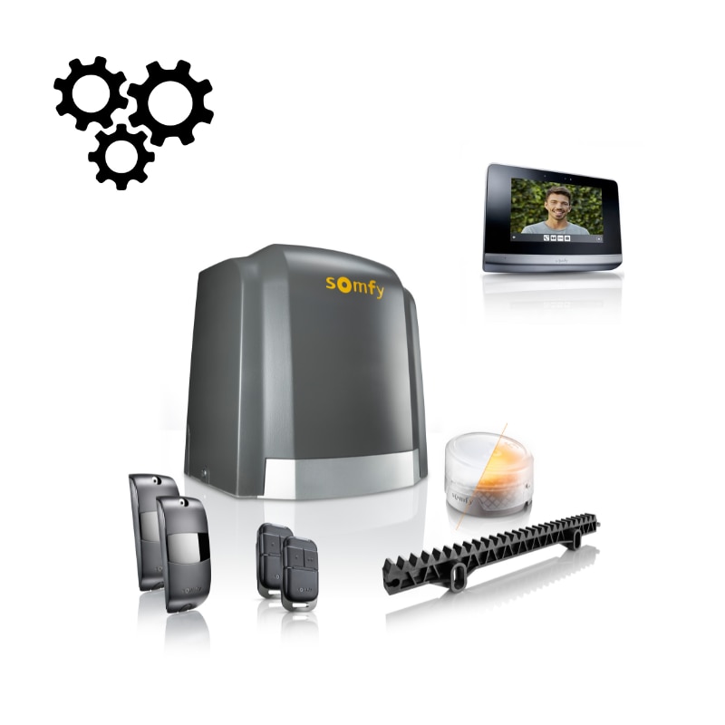 Image Motorisation Slidymoove® 300 + visiophone