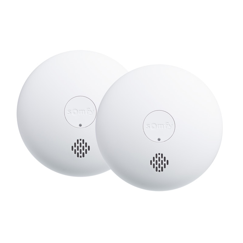 Image Lot de 2 détecteurs de fumée connecté pour gammes Home Alarm et One+