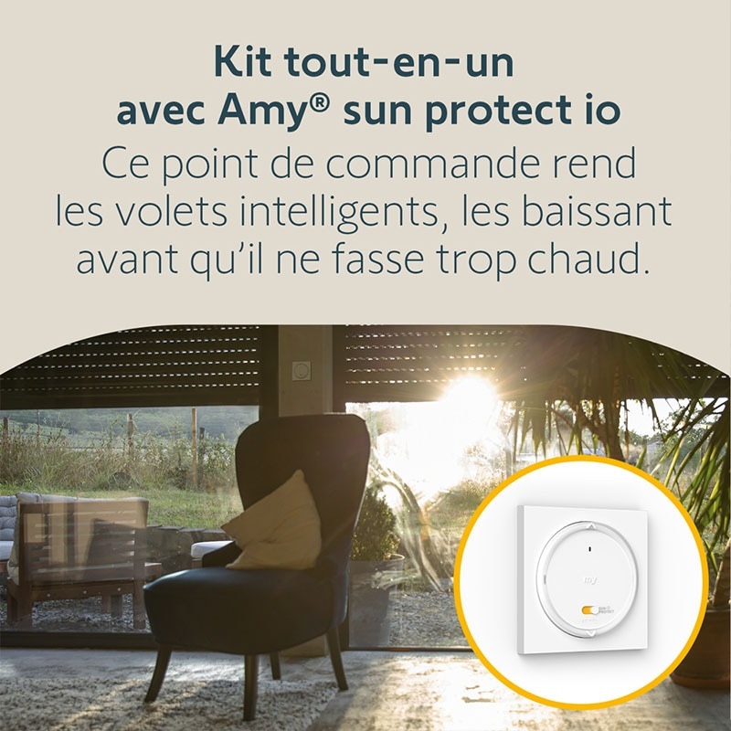 Kit de motorisation radio io pour volet roulant RMS 1700 avec TaHoma switch et capteur d'ensoleillement et température - L-1245874 - 4 - Somfy
