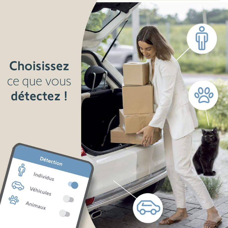 Lot de 2 Somfy Outdoor Camera 2 - Grise - 1875341 - 5 - Somfy