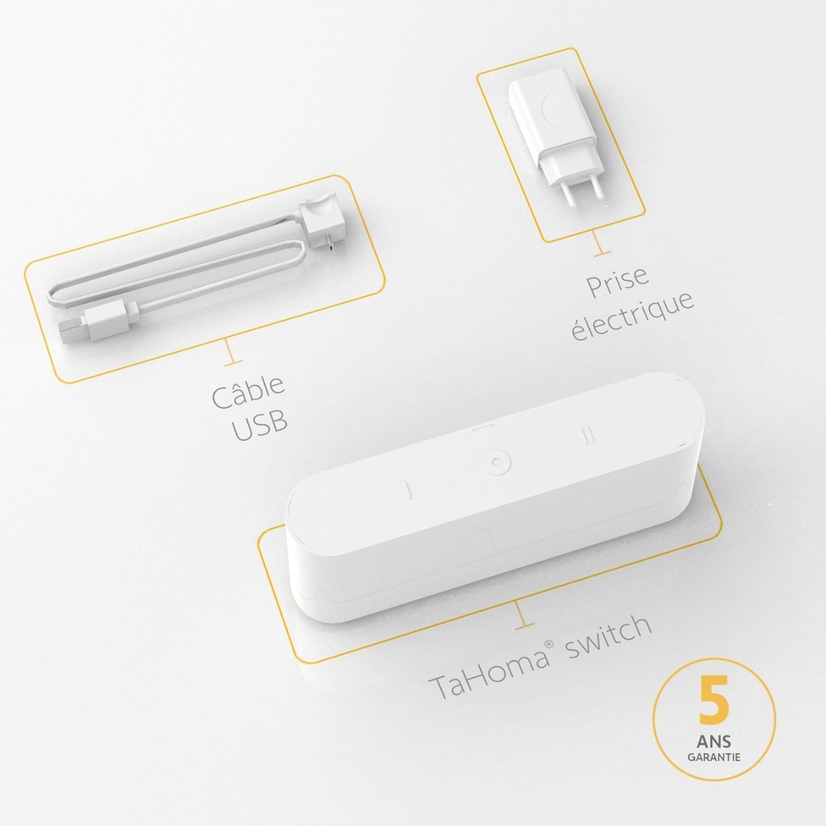 TaHoma® switch avec mise en service à distance - la box domotique pour piloter votre logement connecté  - S1870595 - 2 - Somfy