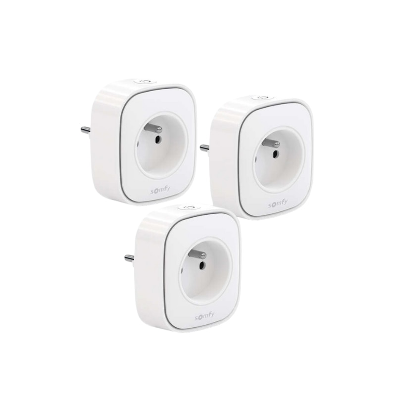 Lot de 3 prises connectées Zigbee - 3X1871215 - 1 - Somfy