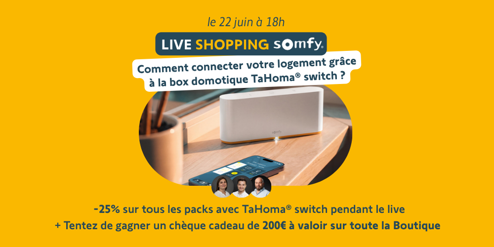 Comment connecter votre logement grâce à la box TaHoma switch?